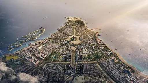 خريطة مشروع قرية الروان